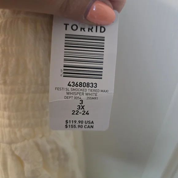 Torrid FESTI Tiered Midi Dress - Picture 7 of 8